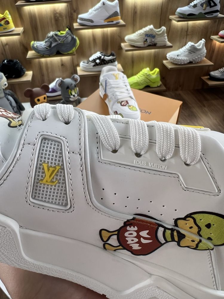 Кросівки Снікерси Louis Vuitton Lv x Human Made White