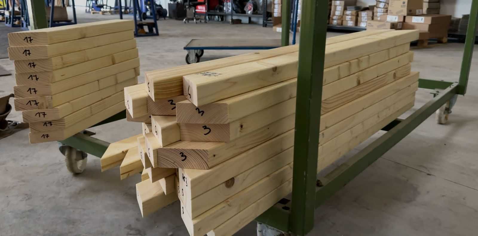 Wiązary dachowe prefabrykaty dachowe projekt produkcja Zielona Góra