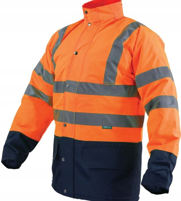 Kurtka zimowa odblaskowa "Stalco" (XL)