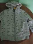 Siwa nowa bluza z metką ocieplana 98/104