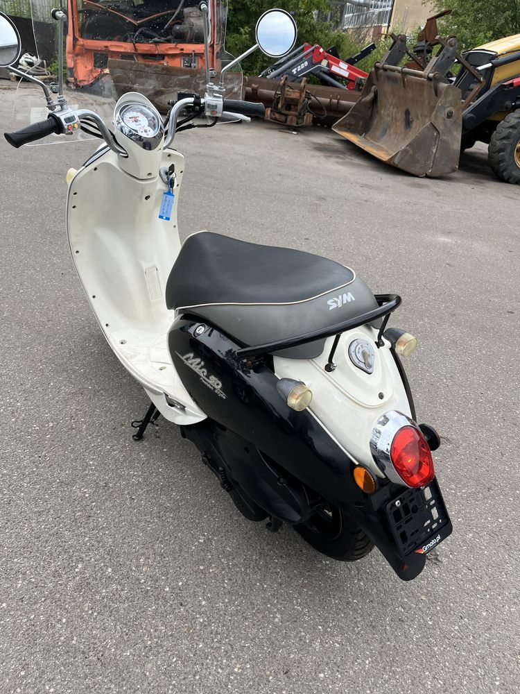 | Skuter Sym Mio 50 cc | Po serwisie | transport |