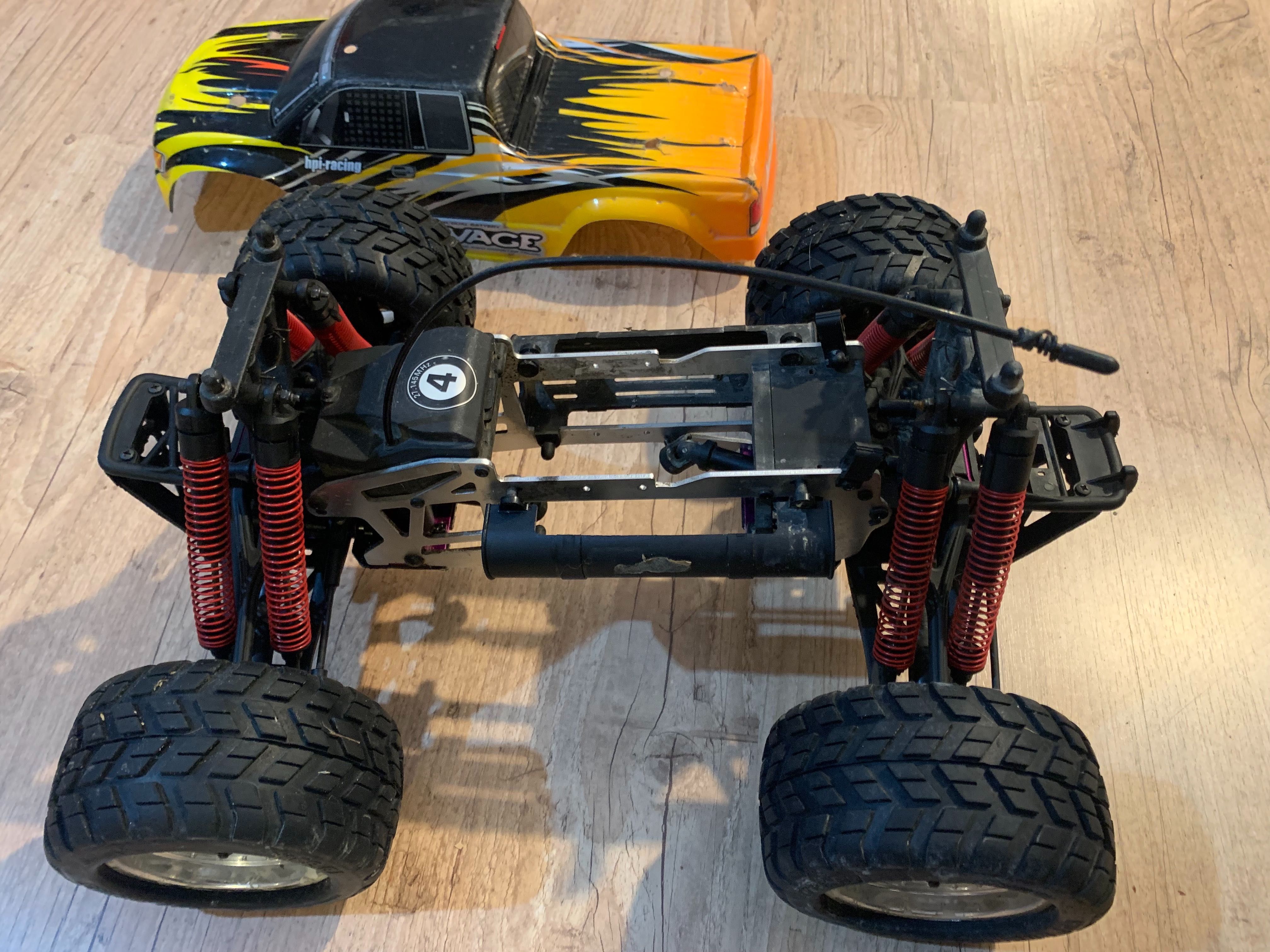 Sprzedam RC model elektryczny HPI Racing E-Savage + drugi na części !!