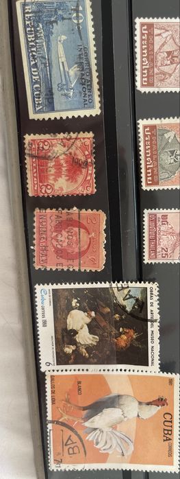 Lote de 5 selos de Cuba