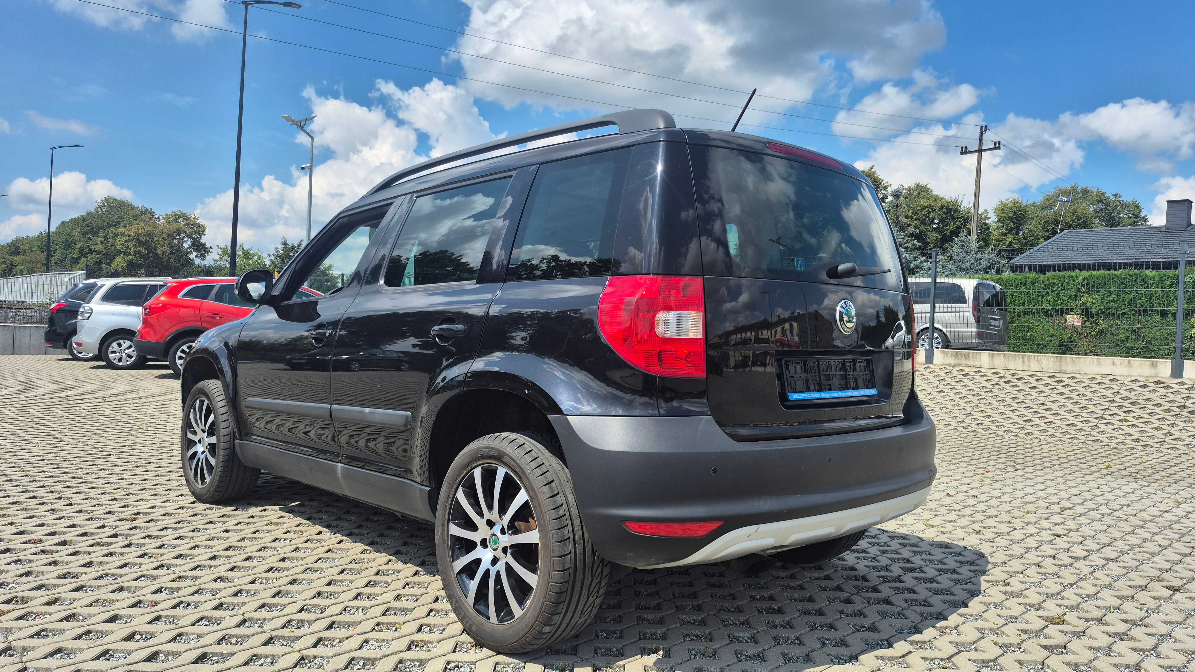 Skoda Yeti benzyna automat bezwypadkowa z Niemiec