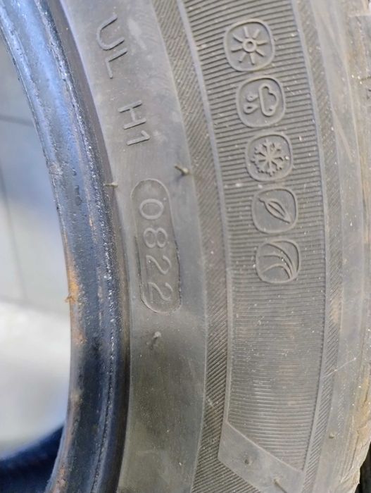 Opony zimowe 195x55r16 hankok 2022 jak nowe