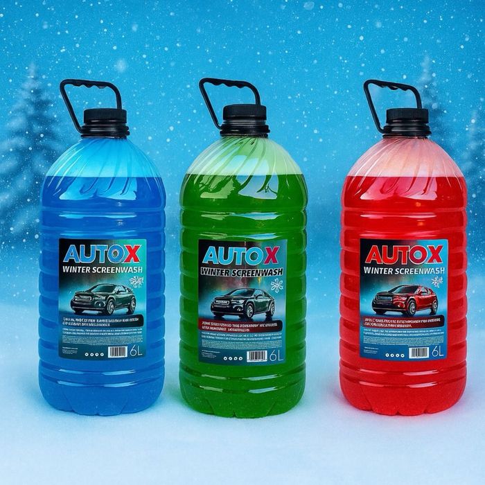 Омивач скла зимовий 6л -20 | Склоомивач для авто | Якісний концентрат