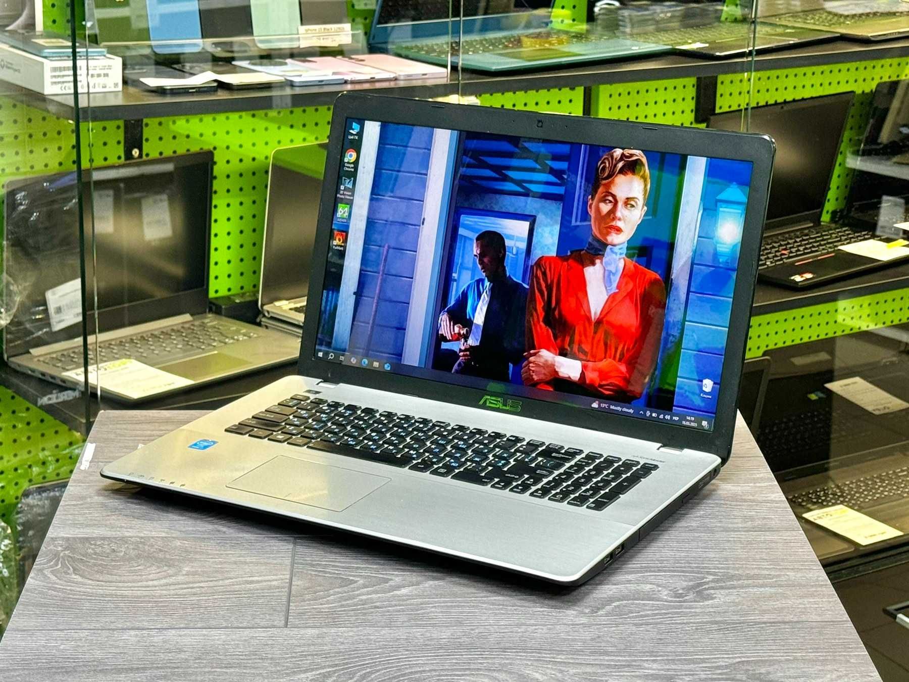 17 ДЮЙМОВИЙ ноутбук ASUS X750J для роботи, МОЖНА ПОГРАТИ!