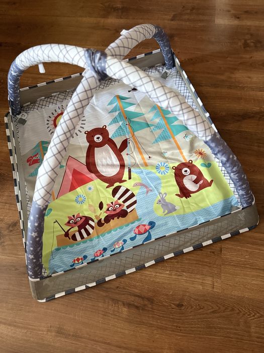 Дитячий розвиваючий коврик-манеж