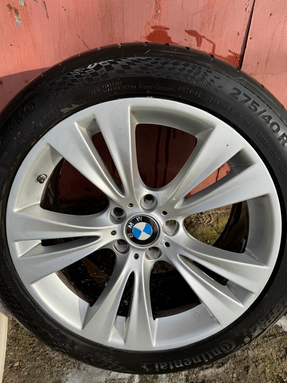Felgi BMW F25 19 cali 5x120 fi 72,6 z oponami