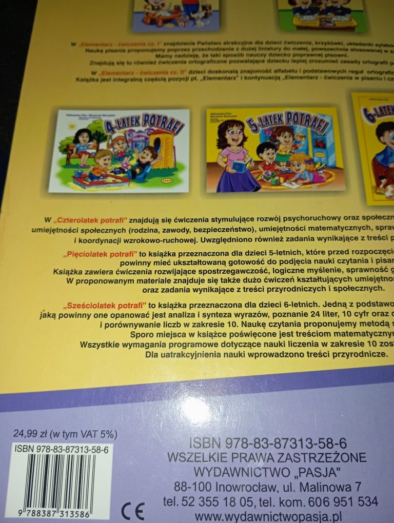 Elementarz do nauki czytania