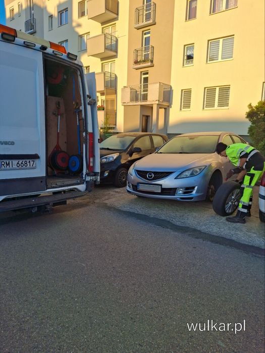 Mobilna wymiana opon Mielec WulKar Osobowe Ciężarowe Wulkanizacja