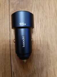 95W!! Авто - зарядний пристрій Швидкий Toocki 95W QC4.0+PD3.0 USB, Ty