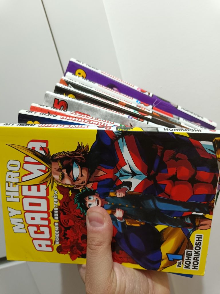 Manga My hero Academia 1-9