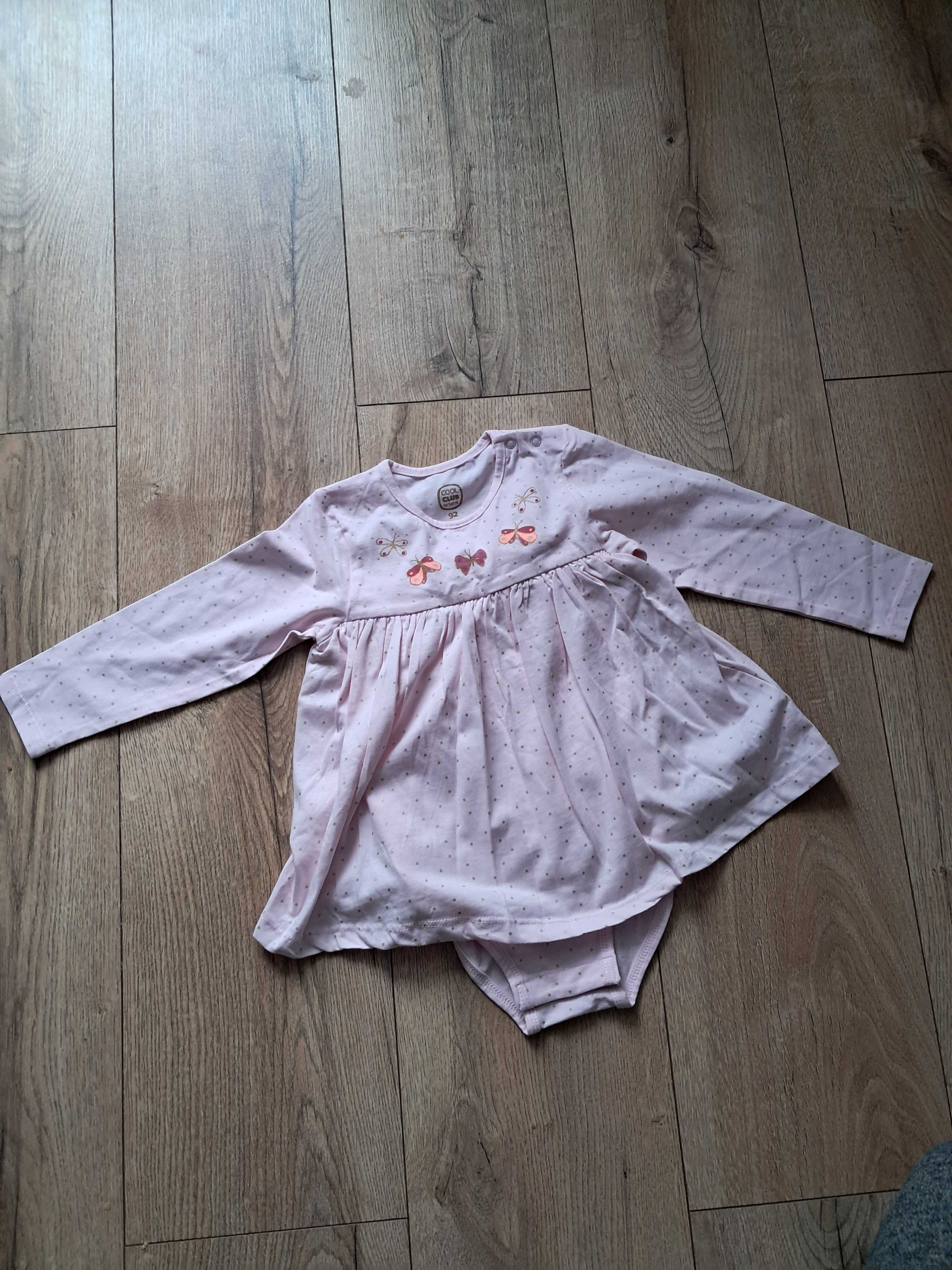 Nowe body  sukienka bez metki Cool&Club-r.92