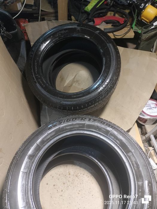 Доброго всім часу доби!) Продаю покришки 225/60 R17 99V 2025 року
