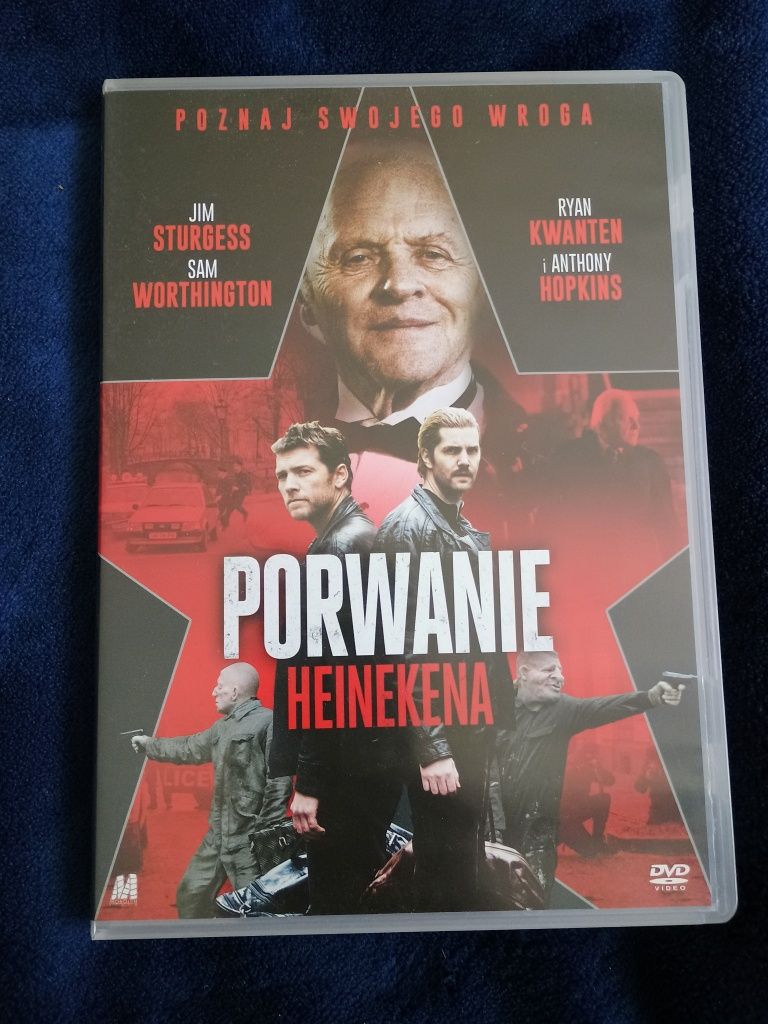 Film DVD Porwanie Heinekena Anthony Hopkins