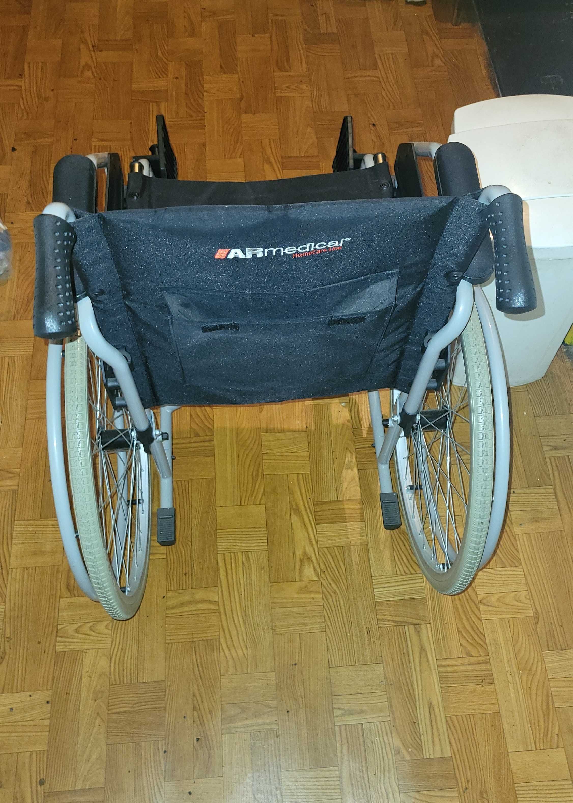 AR-405 Wózek inwalidzki stalowy Regular 46 cm