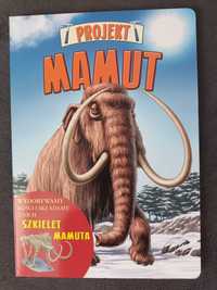 Projekt Mamut - książka dla dzieci z modelem szkieletu mamuta