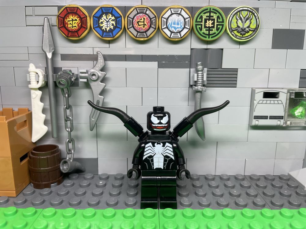 Lego Marvel Super Heroes Venom sh0690 + 2 macki