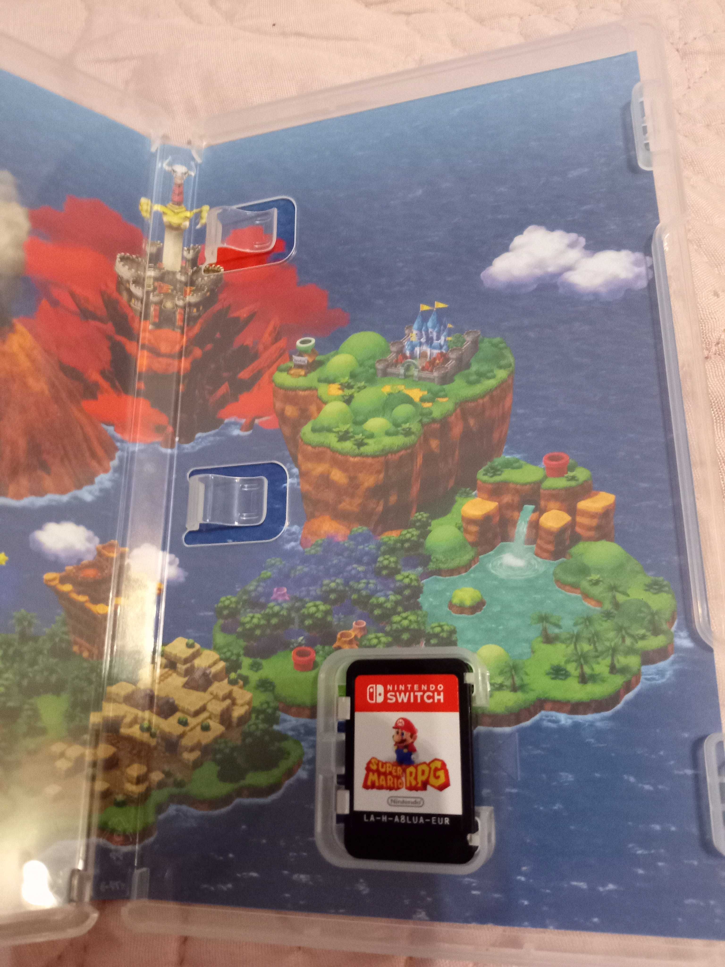 Super Mario RPG,Wario Ware Move IT Dwie gry zestaw