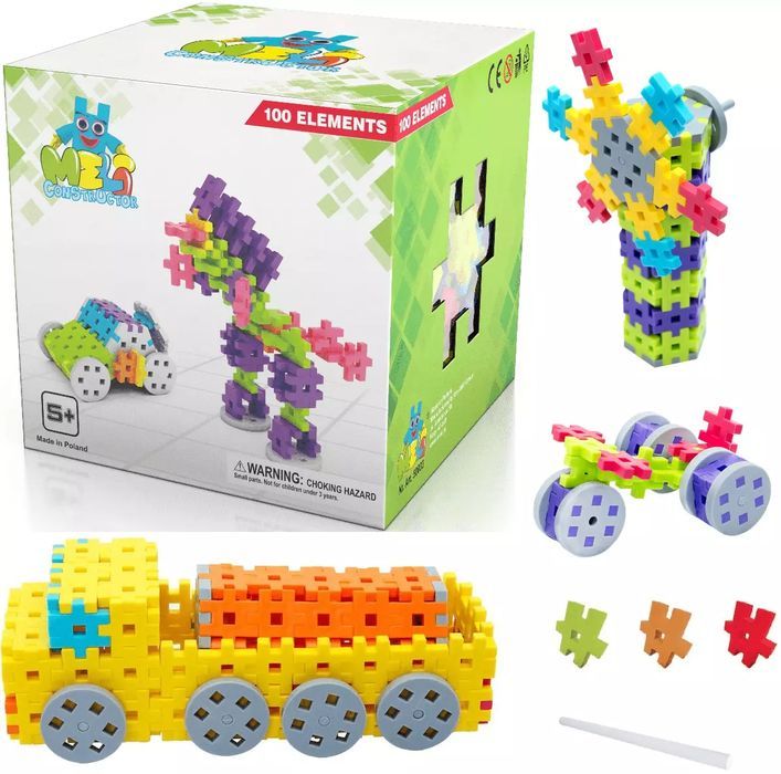 Klocki Meli Basic Constructor (100 elementów). SmartMax