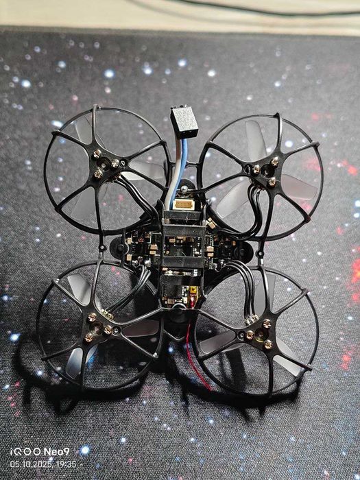 Квадрокоптер BETAFPV Meteor75 пропы 40мм с DJI O4 линза от DJI O3