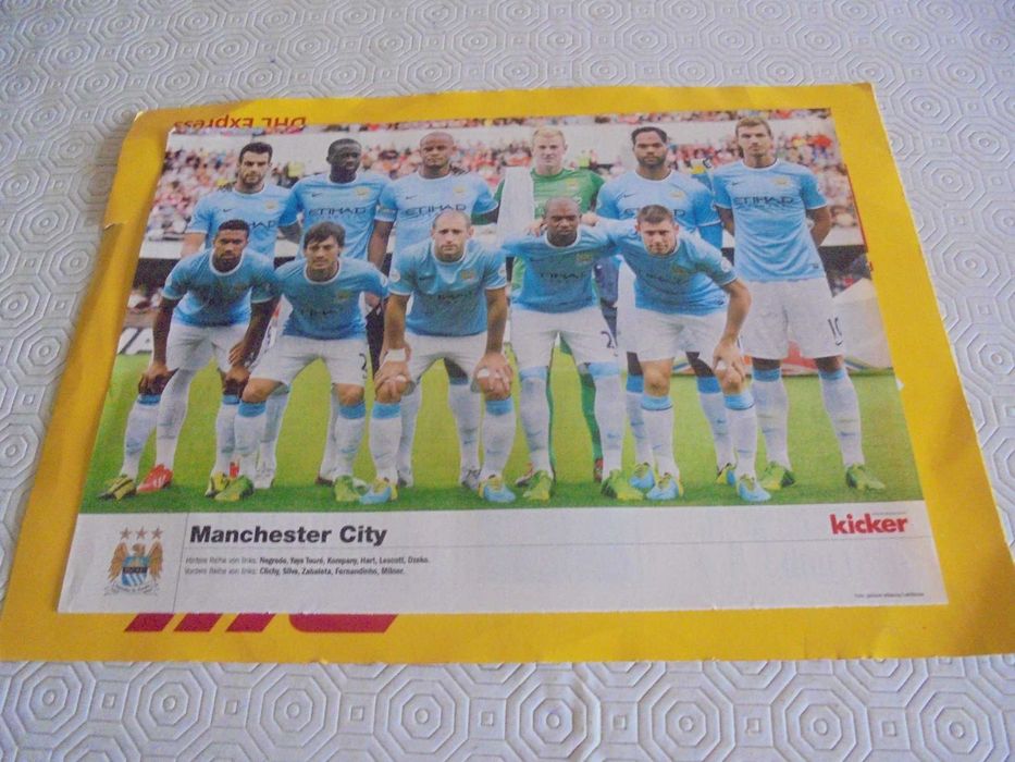 Posters (21,5X30) de equipas de futebol na Champions League 2013-14