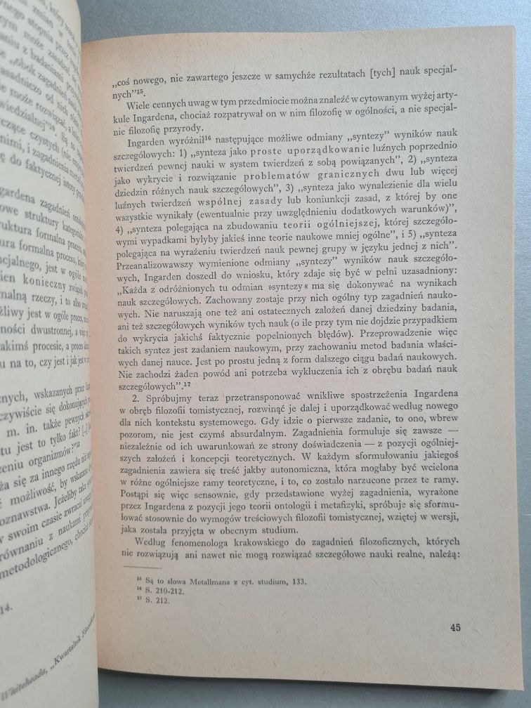 Z teorii i metodologii filozofii przyrody - Ks. Kazimierz Kłósak