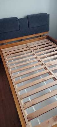 Łóżko 140x200 drewniane pojemnik