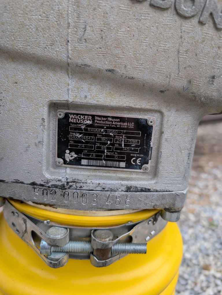 Zageszczarka skoczek Wacker Neuson bs 60-2