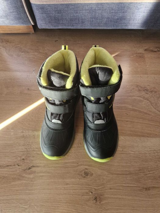 Kombinezon zimowy chłopięcy 122 cm + czapka Minecraft i buty rozm. 31
