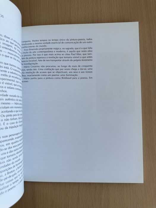 Livro de Mário Cesariny