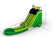 Insuflável Mega Slide Splash