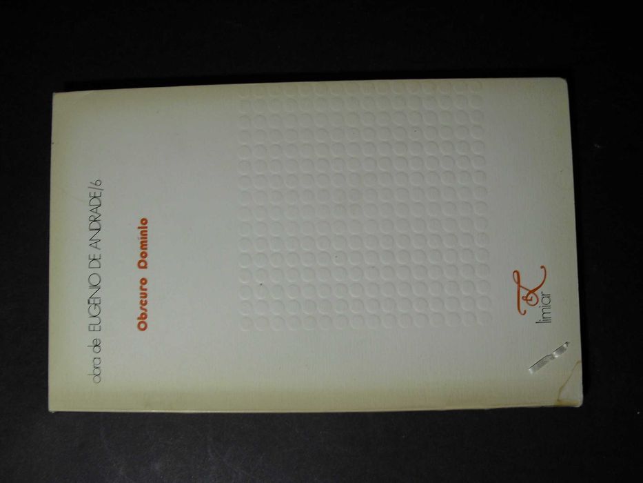 Andrade (Eugénio de);Véspera da Água;