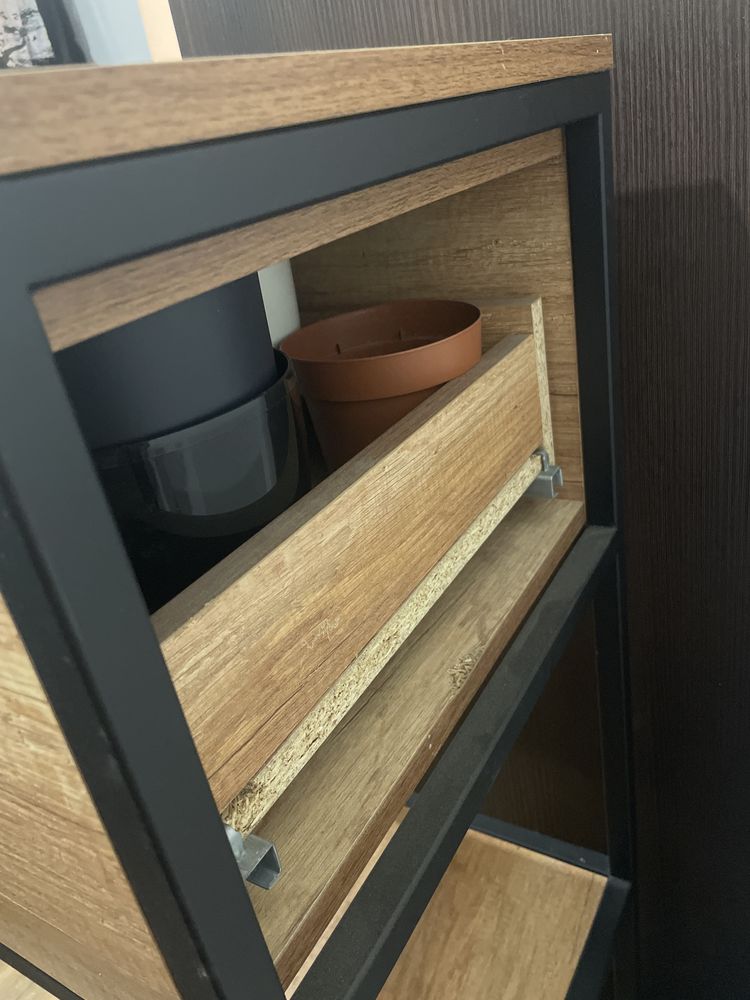 Szafka loft metalowa z szufladą
