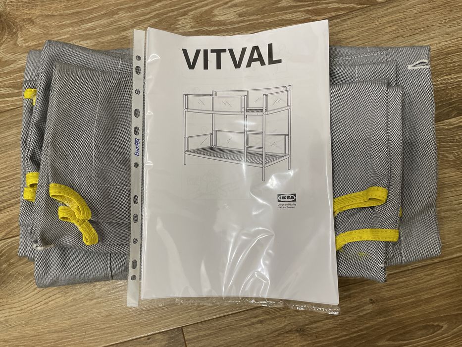 Łóżko piętrowe VITVAL ikea