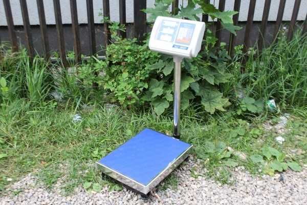 Waga Magazynowa Elektroniczna Sklepowa LCD 150kg Platformowa towarowa
