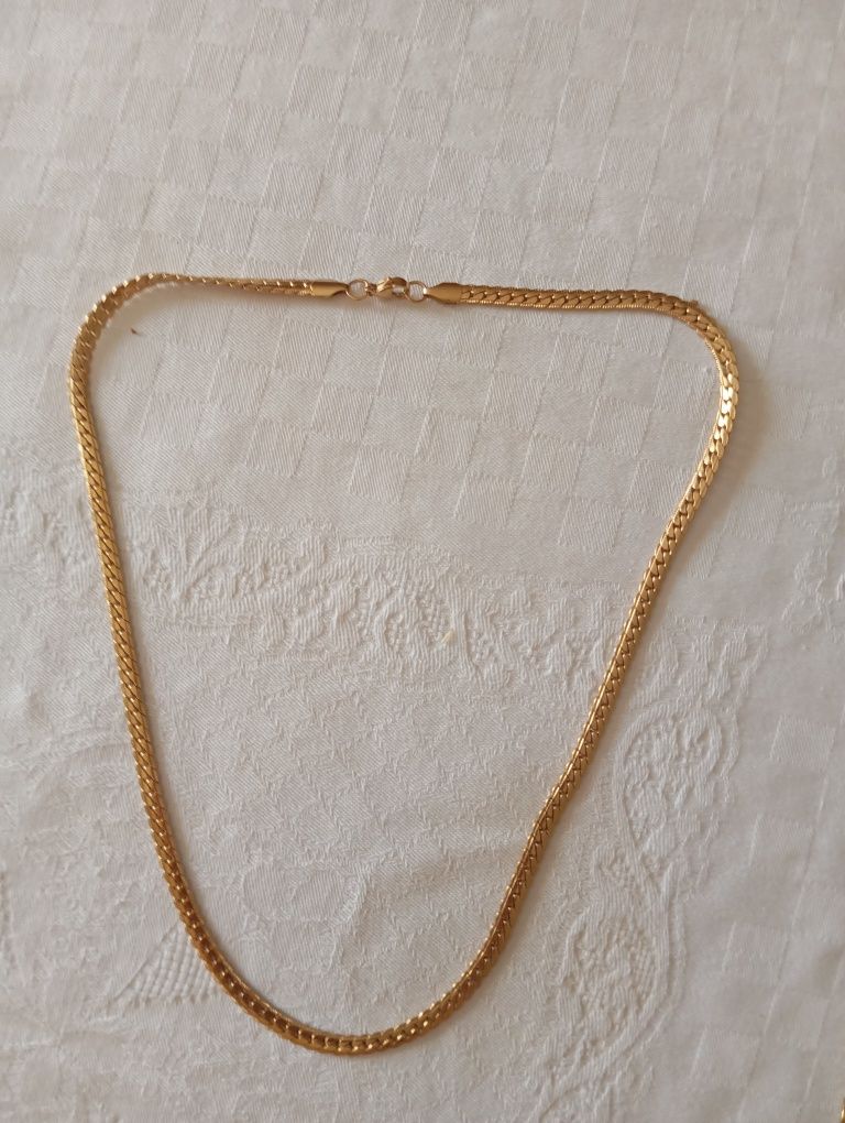 Colar aço inox dourado