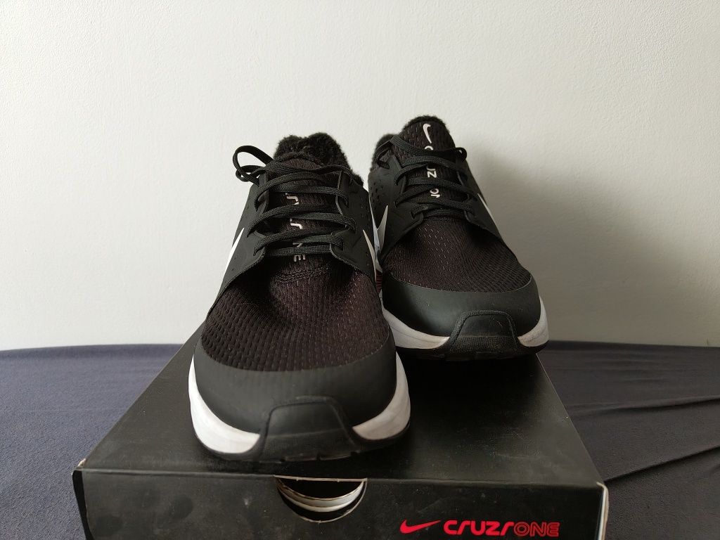 Buty Nike CruzrOne Czarno-Białe [45,5]