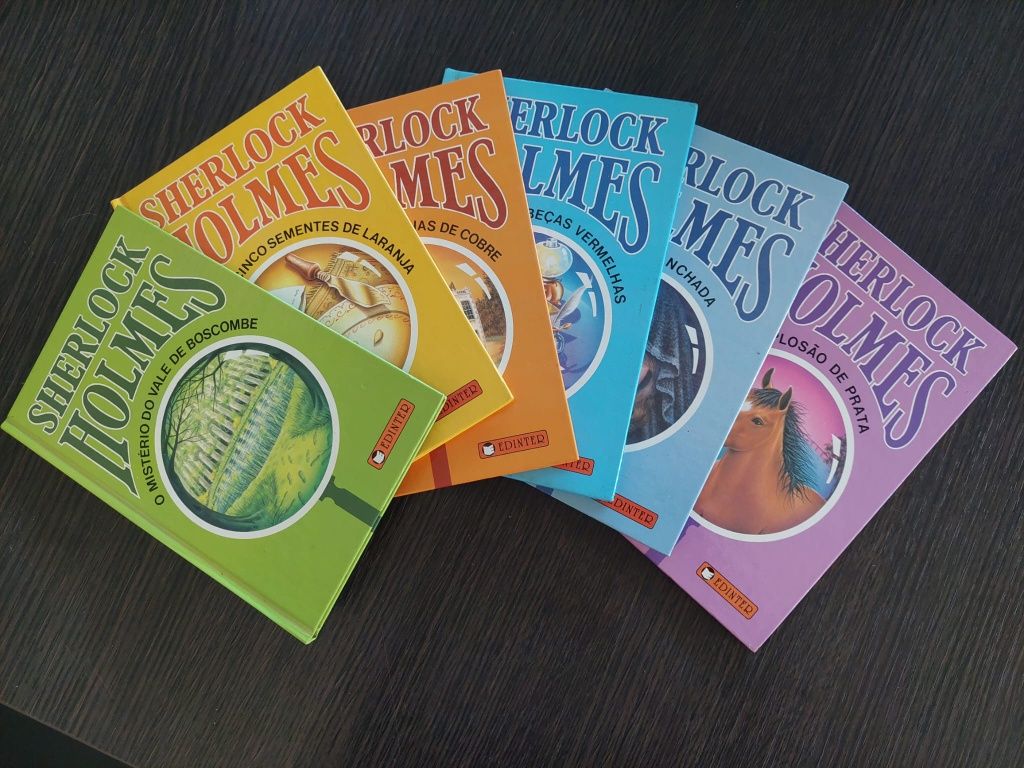 coleção completa  livros Sherlock Holmes