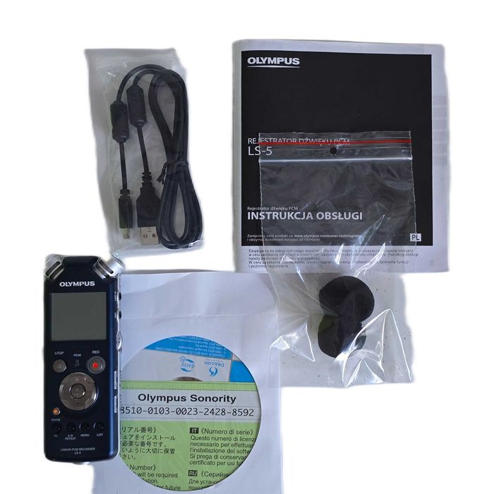 Dyktafon Olympus LS-5 – JAK NOWY !!!