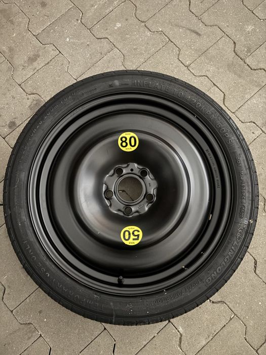 Kolo zapasowe 125/70/R18 + lewarek vovlo xc60