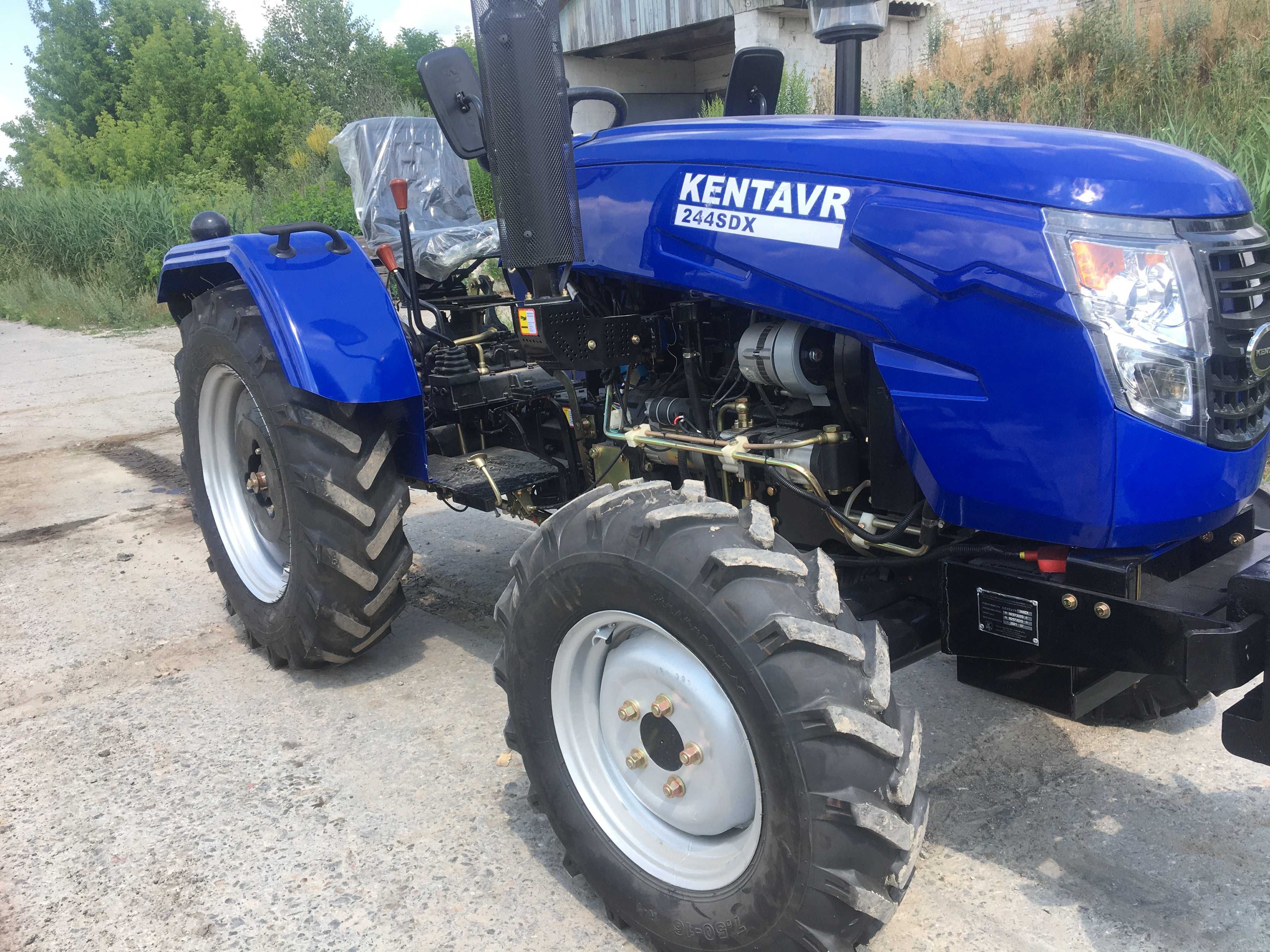 Мінітрактор KENTAVR 244 SDX 4х4 24к.с. Доставка БЕЗКОШТОВНА Кредит