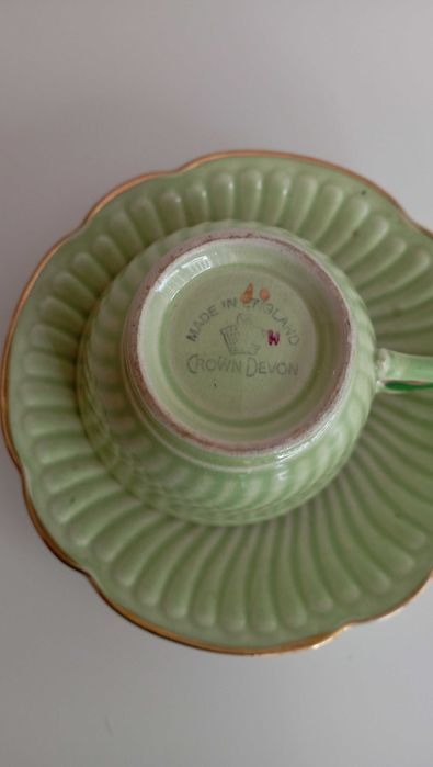 Conjunto de Chá Inglês Vintage | Crown Devon | Made in England