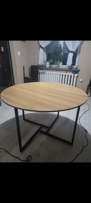 Stół 120cm okragly do kuchni salonu jadalni