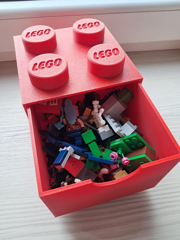 Pojemnik na klocki LEGO – wysuwany, wydruk 3D!