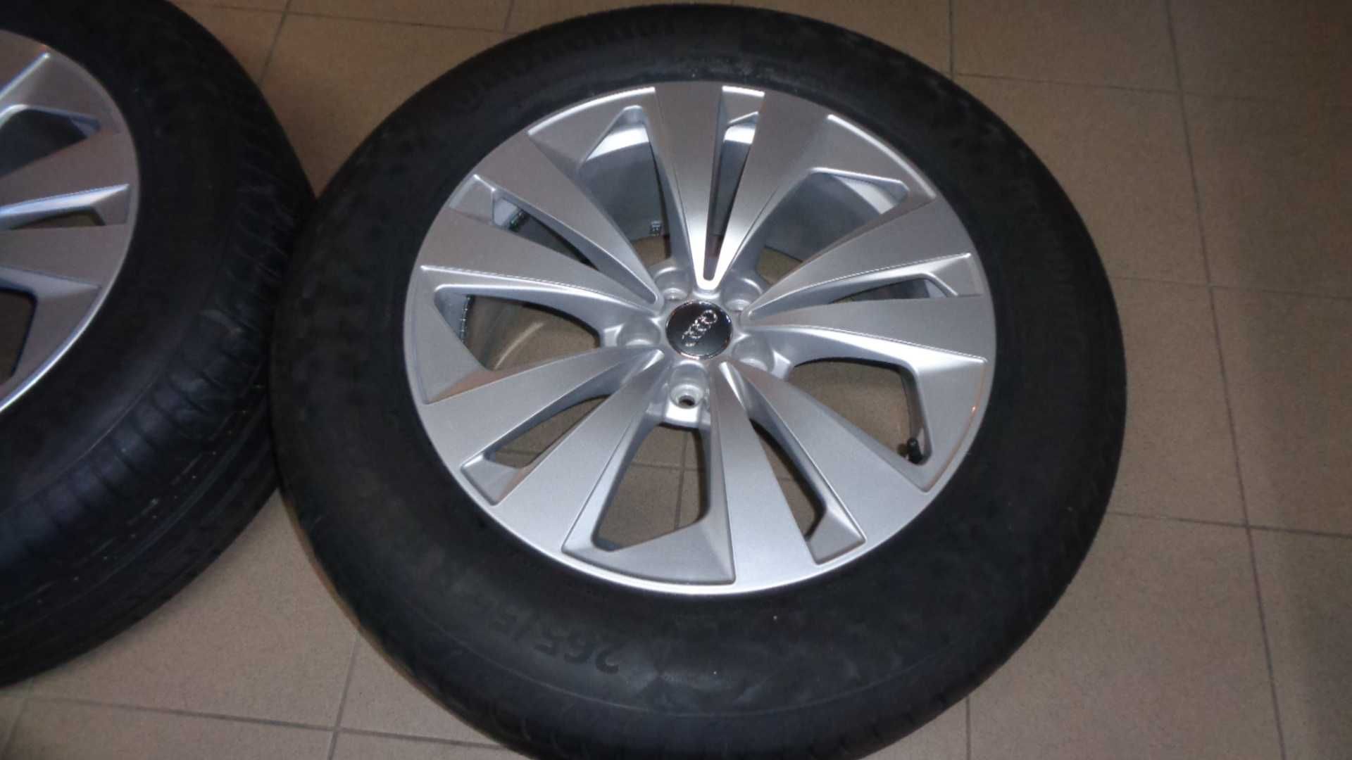 Alufelgi 19 AUDI Q8 Q7 z oponami letnimi 8mm JAK NOWE 5x112