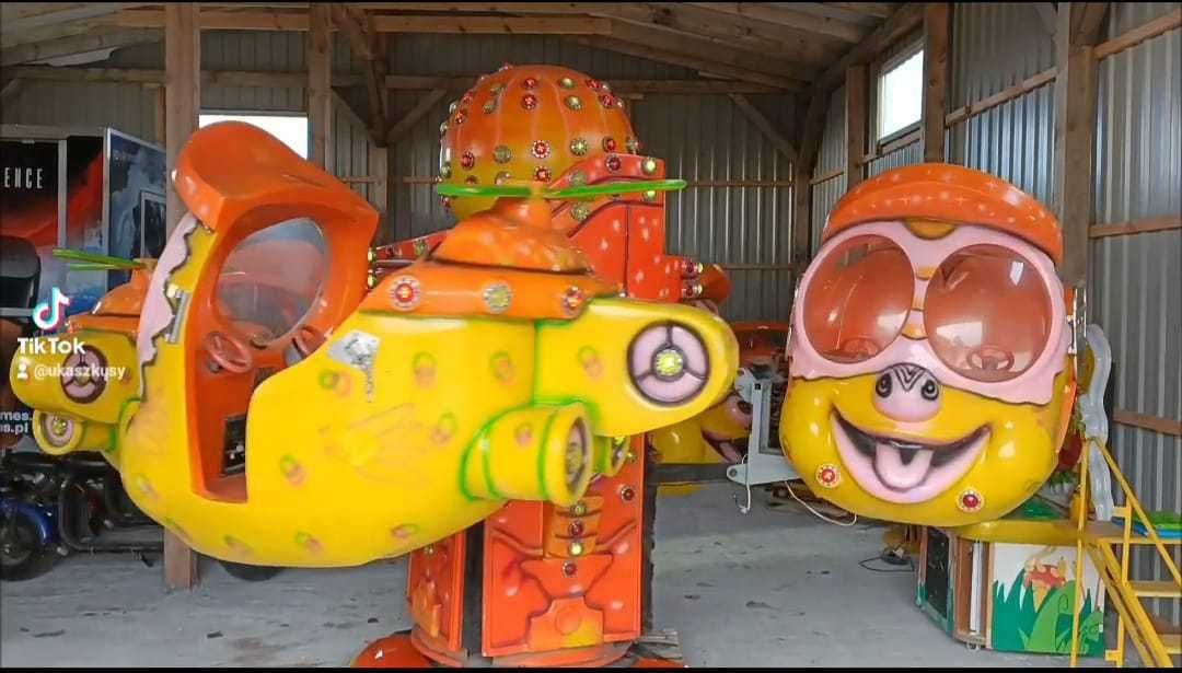 Karuzela zarobkowa 8osób ,,Funny plane,, Gryfice (zach-pom)