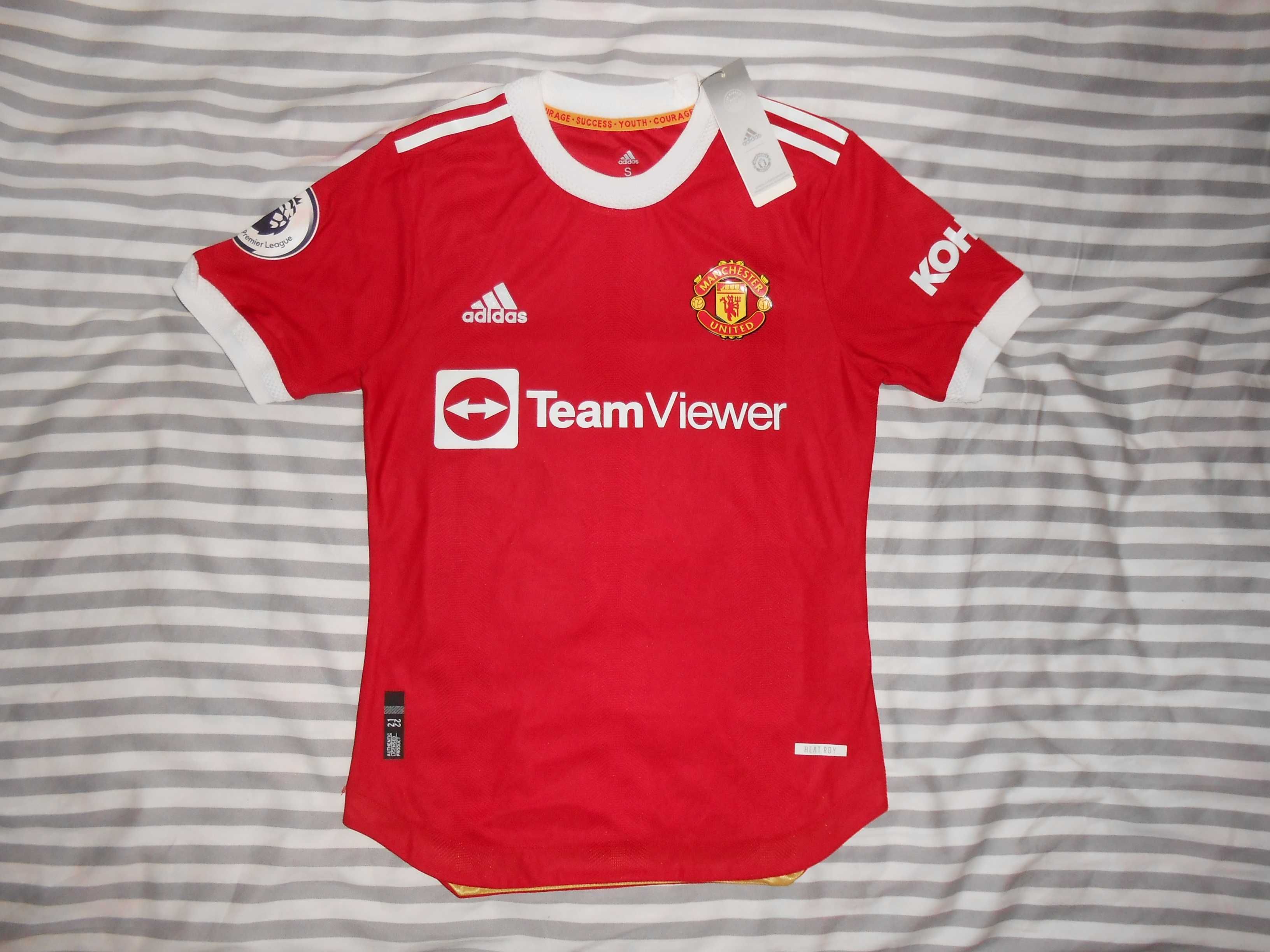 Nowa koszulka meczowa adidas Manchester United 2021-22 (S)