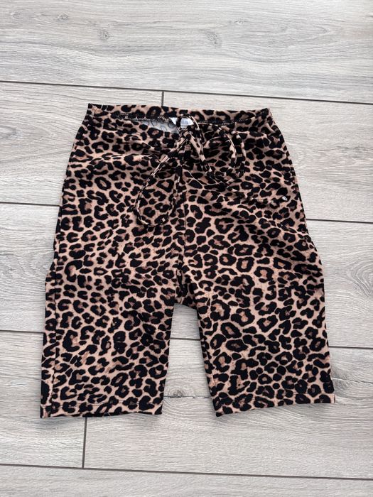 Велосипедки шорти леопард леопардові